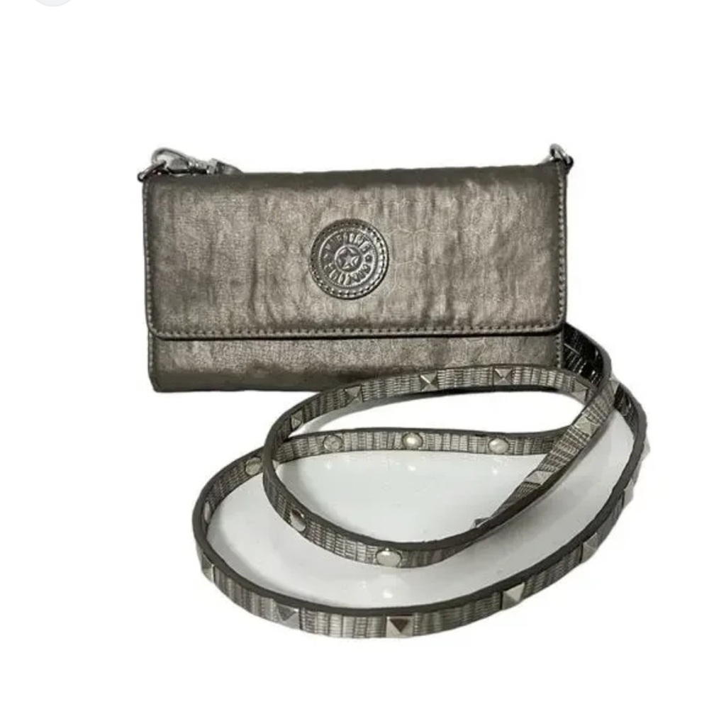 Kipling Bronze Wallet Crossbody (missing strap)